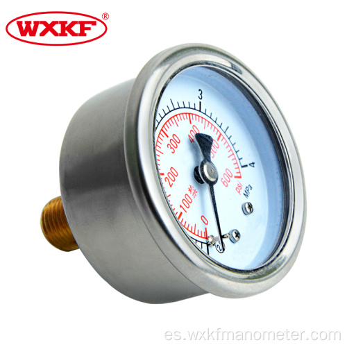 Calibre regulador de 300 barras de alta presión
